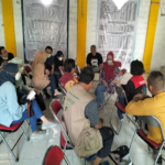 Gambar pemotivasian dan sosialisasi Program Terhadap Pemuda-Pemudi Desa Benteng